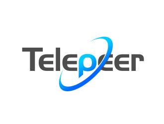 Telepeer logo design by Rossee