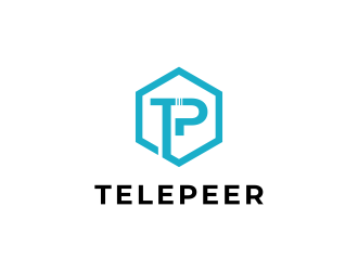 Telepeer logo design by haidar