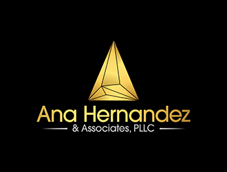 Ana Hernandez & Associates, PLLC logo design by enzidesign