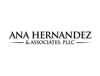 Ana Hernandez & Associates, PLLC logo design by enzidesign