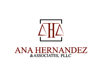 Ana Hernandez & Associates, PLLC logo design by coco