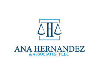 Ana Hernandez & Associates, PLLC logo design by coco