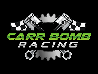 Carr Bomb Racing logo design by haze