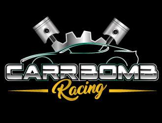 Carr Bomb Racing logo design by axel182