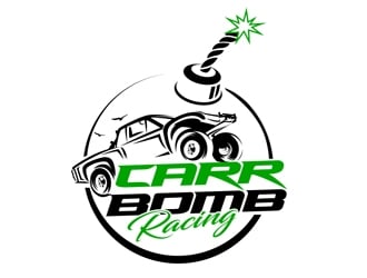 Carr Bomb Racing Logo Design - 48hourslogo