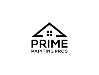 Prime Painting Pros logo design by ubai popi