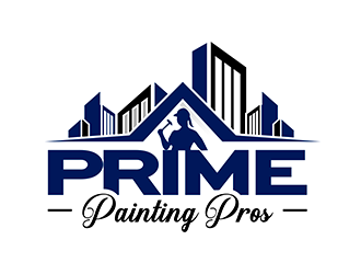 Prime Painting Pros logo design by enzidesign