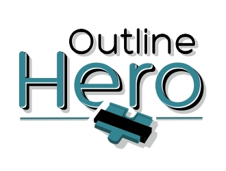 Outline Hero logo design by ruki