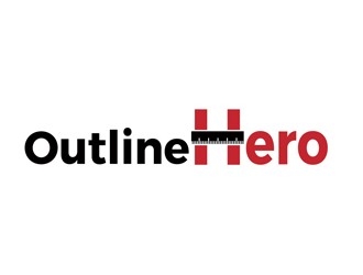 Outline Hero logo design by bougalla005