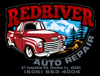 Red River Auto Repair logo design by THOR_