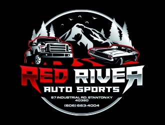 Red River Auto Repair logo design by Eliben