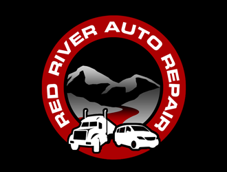 Red River Auto Repair logo design by kunejo