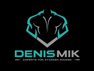 Denis Mik logo design by Suvendu