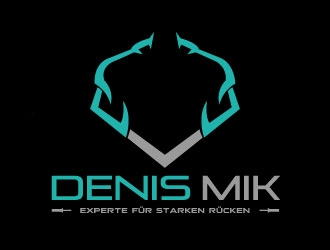 Denis Mik logo design by Suvendu