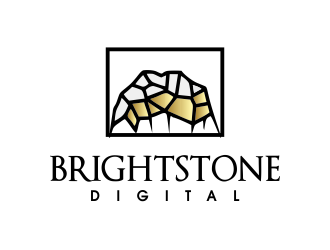Brightstone Digital logo design by JessicaLopes