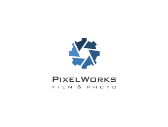 PixelWorks Film & Photo logo design by Susanti