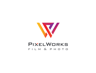 PixelWorks Film & Photo logo design by Susanti