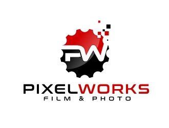 PixelWorks Film & Photo logo design by nexgen