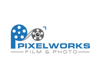 PixelWorks Film & Photo logo design by logoguy