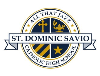 St. Dominic Savio Catholic High School logo design by MAXR