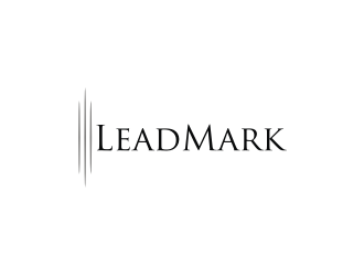 LeadMark logo design by Diancox