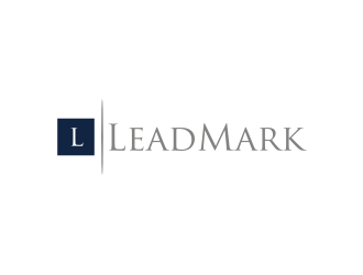 LeadMark logo design by Diancox