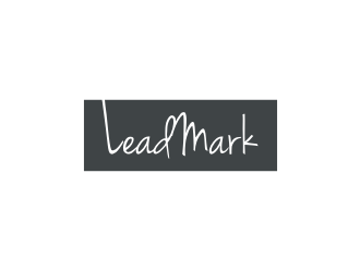 LeadMark logo design by Diancox