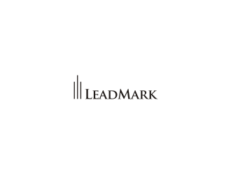 LeadMark logo design by Barkah