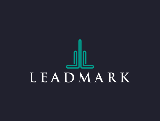 LeadMark logo design by goblin