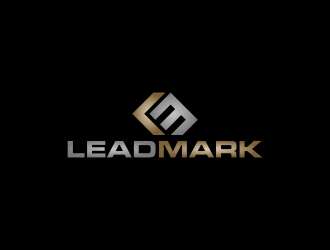 LeadMark logo design by goblin