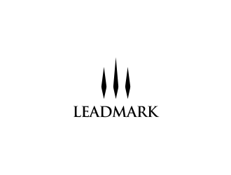 LeadMark logo design by Barkah