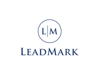 LeadMark logo design by asyqh