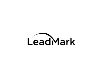 LeadMark logo design by haidar