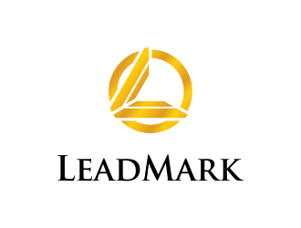 LeadMark logo design by nandoxraf
