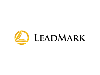 LeadMark logo design by nandoxraf