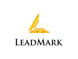 LeadMark logo design by nandoxraf