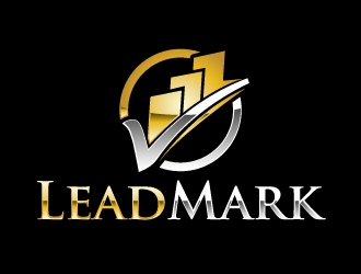 LeadMark logo design by ElonStark