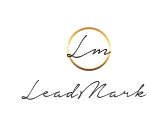 LeadMark logo design by cimot