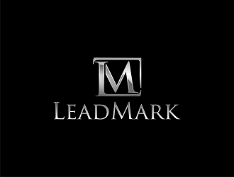 LeadMark logo design by Republik