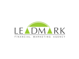 LeadMark logo design by mindstree