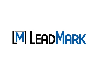 LeadMark logo design by UNIQUE