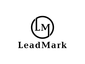 LeadMark logo design by BlessedArt