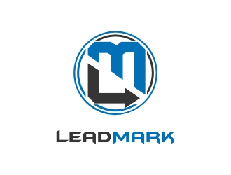 LeadMark logo design by Pram