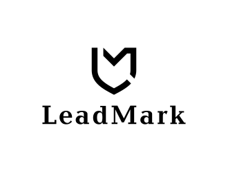 LeadMark logo design by BlessedArt
