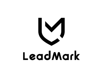 LeadMark logo design by BlessedArt