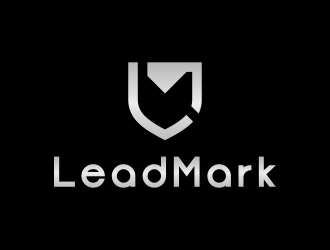 LeadMark logo design by BlessedArt