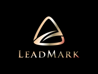 LeadMark logo design by AisRafa