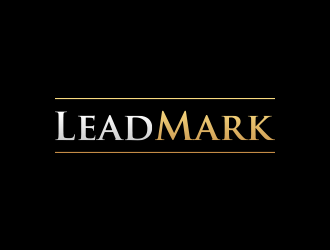 LeadMark logo design by lexipej
