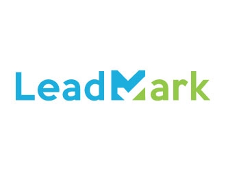 LeadMark logo design by Suvendu