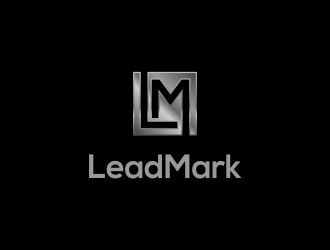 LeadMark logo design by Hidayat